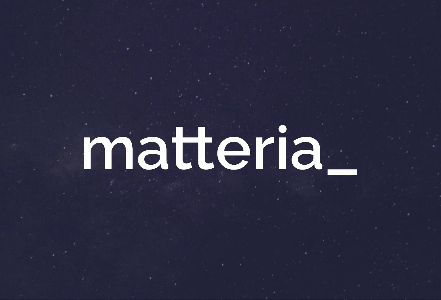 2 años entrando en matteria_